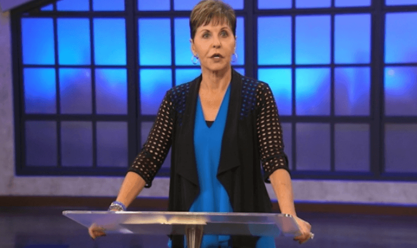 Joyce Meyer disse que ninguém pode resolver os problemas do mundo sozinho. (Foto: Reprodução).