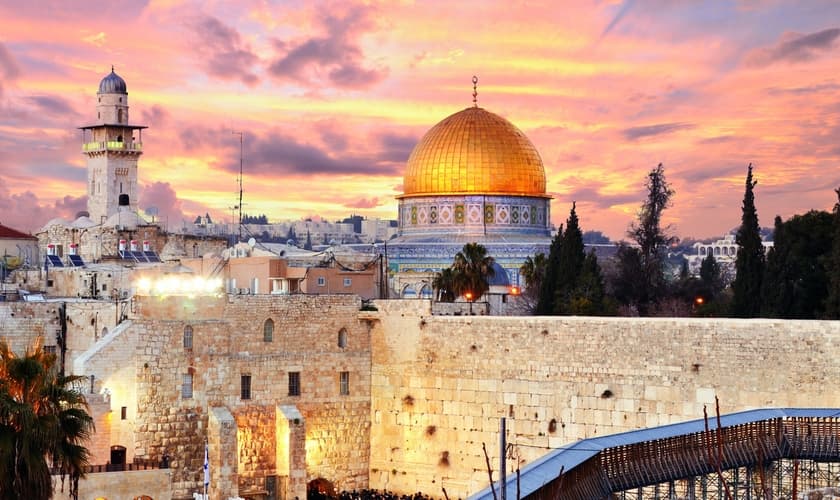 O Monte do Templo é um dos locais considerados sagrados em Jerusalém, que representa a maior disputa entre judeus e árabes. (Foto: Shutterstock)