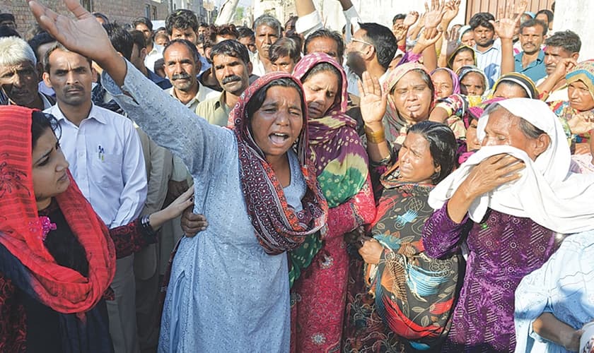 O assassino matou a idosa por ela ter deixado os deuses hindus para seguir Jesus Cristo. (Foto: Reprodução).