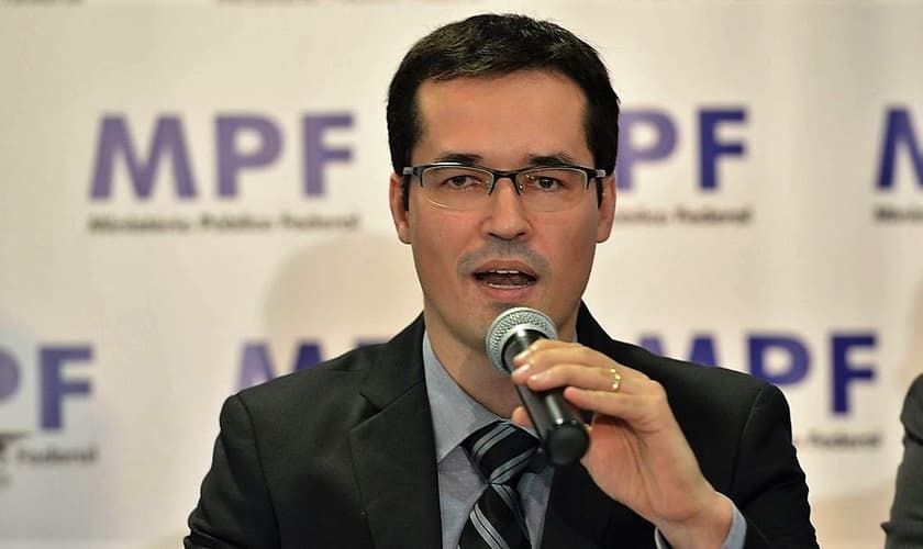 Deltan Dallagnol é coordenador da força-tarefa da operação Lava Jato no Ministério Público. (Foto: Jovem Pan)