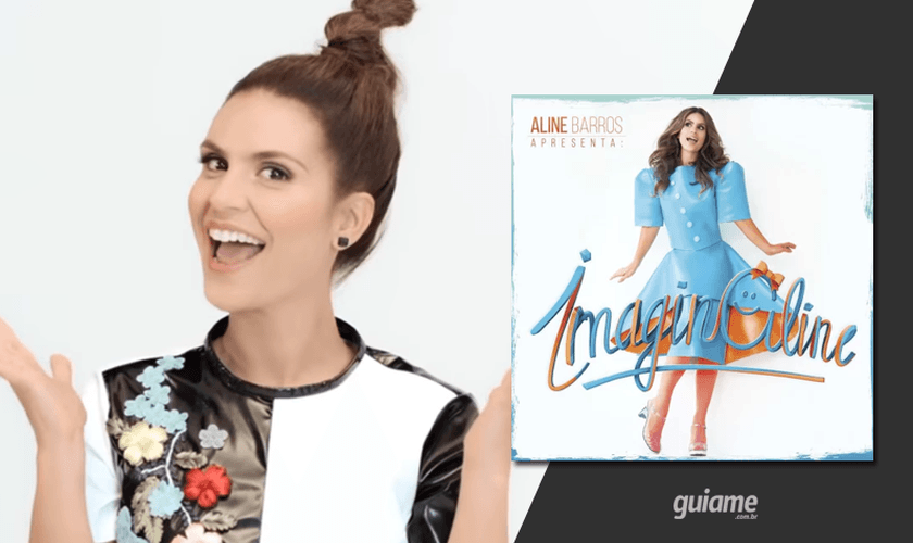 Aline Barros está programando diversos pocket shows nas principais livrarias e cidades do Brasil. (Foto: Divulgação).