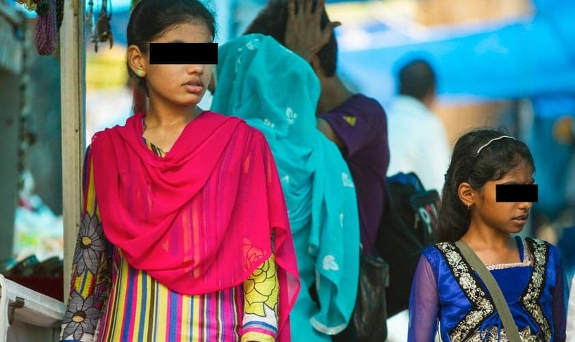 Na Red Light da Índia, há moças e meninas sendo oferecidas para a prostituição. (Foto: Jean Assis).