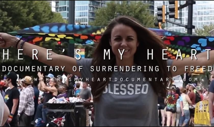 Documentário "Here's My Heart" conta os testemunhos de 12 ex-homossexuais que estarão na Marcha da Liberdade. (Imagem: Facebook)