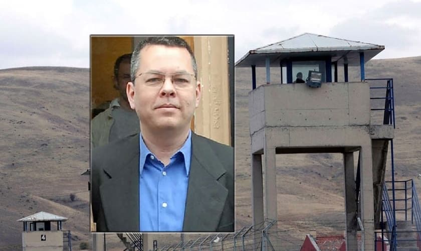 Pastor Andrew Brunson está preso na Turquia. (Foto: ACLJ)