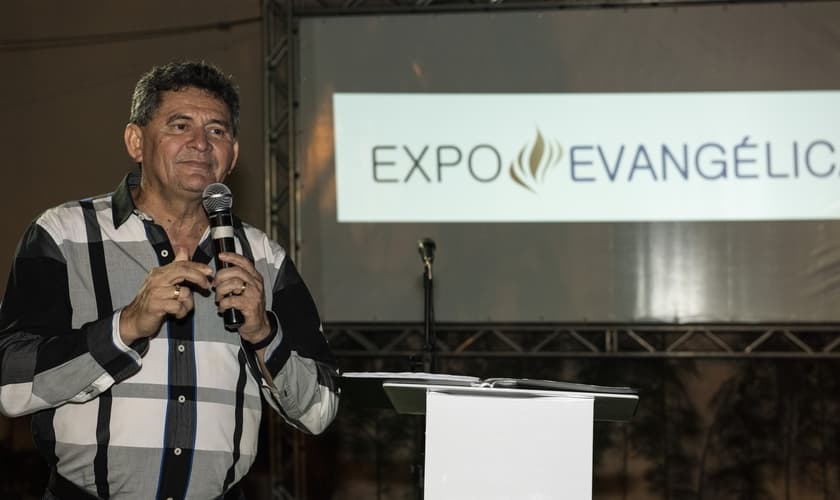 Francisco Everton, o presidente da Expoevangélica. (Foto: Panela).