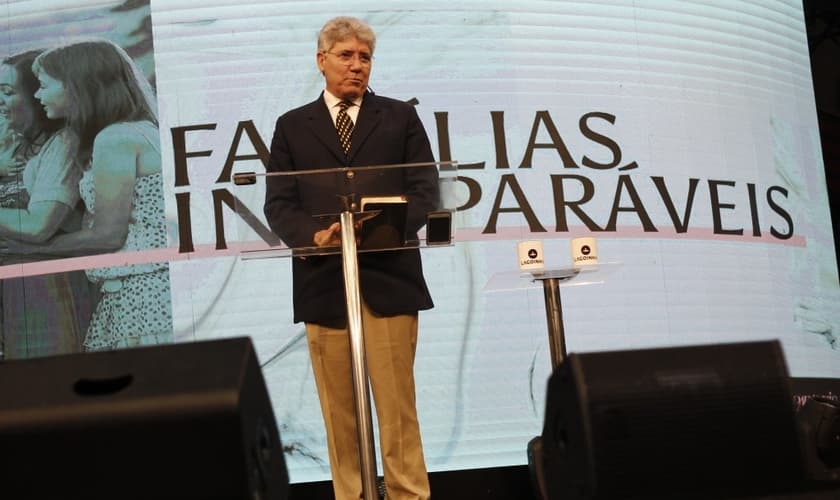 O pastor falou sobre como é limitado o poder de Satanás. (Foto:  Comunicação Lagoinha).