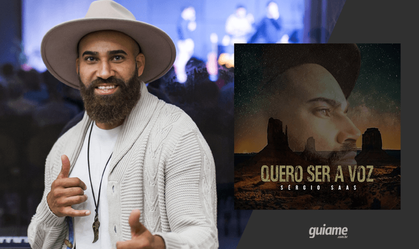 Referência entre as vozes da soul music gospel nacional, Sérgio completa 40 anos de vida. (Foto: Divulgação).