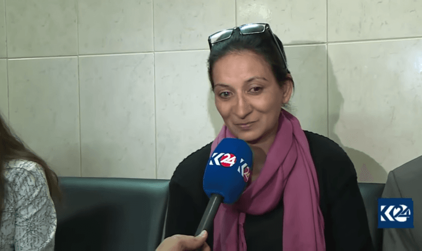 Rita foi levada pelo Estado Islâmico para ser vendida como escrava sexual. (Foto: Reprodução).