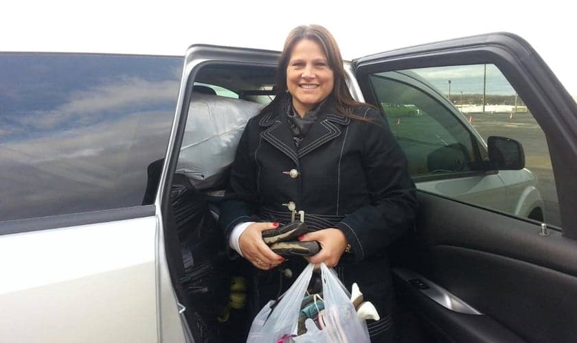 Melissa Reams passou por uma cirurgia de retirada dos rins após saber da necessidade de uma desconhecida. (Foto: Arquivo pessoal)