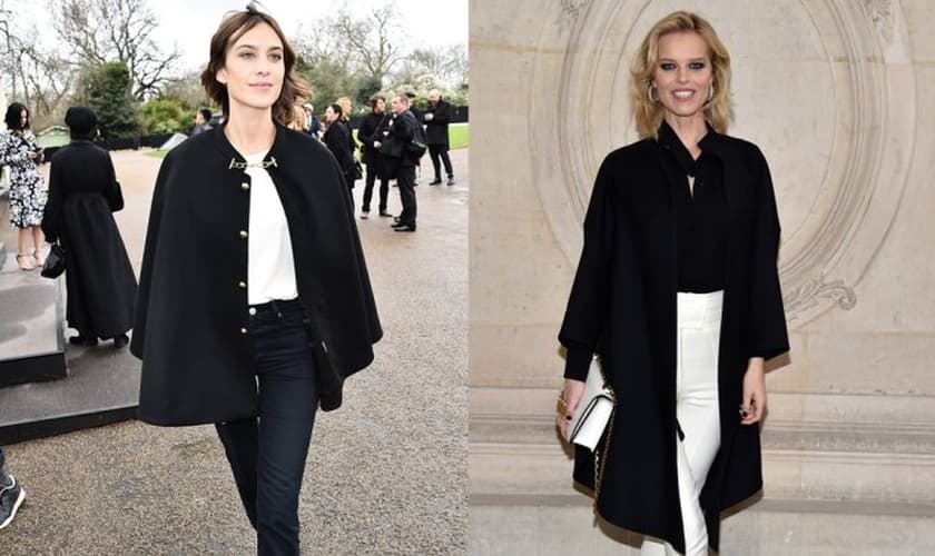 Delicado e soltinho, o pelerine é a escolha ideal para o inverno. (Foto: Pascal Le Segretain/Equipa/Getty Images)