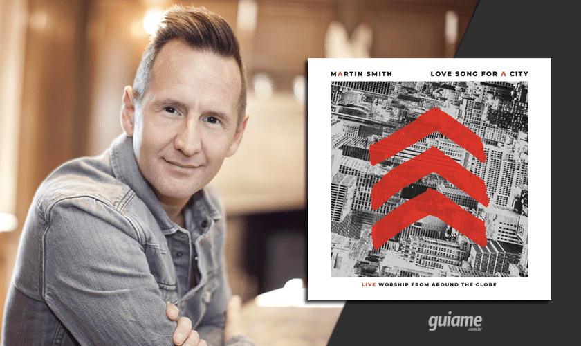 No Brasil, Martin Smith já gravou um disco em parceria com o cantor André Valadão. (Fotos: Divulgação)