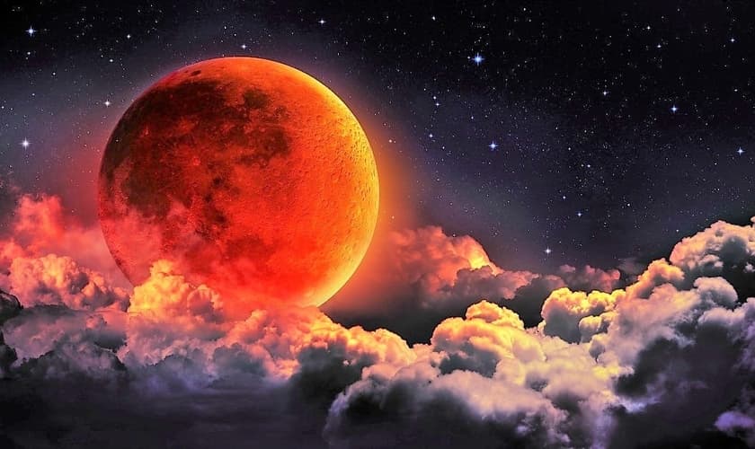 Lua de Sangue deve reaparecer em julho e será o mais longo eclipse lunar total do século. (Foto: Hiper Cultura)