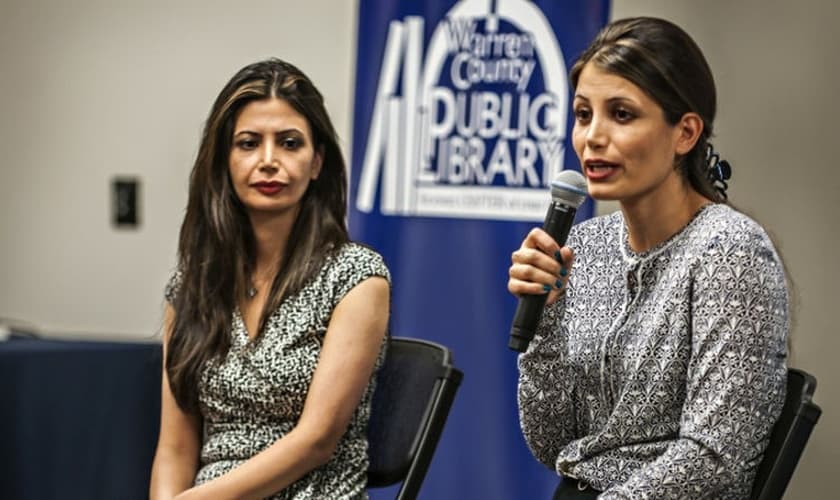 Maryam Rostampour e Marziyeh Amirizadeh foram presas e torturadas por 259 dias no Irã. (Foto: Daily News)