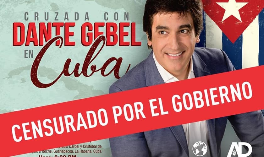 Dante Gebel denunciou a censura do governo socialista de Cuba nas redes sociais. (Foto: Facebook/Dante Gebel)