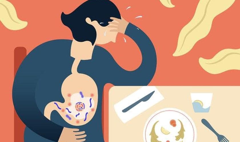 Intoxicação alimentar é causada pela ingestão de alimentos com organismos prejudiciais. (Foto: Chiara Zarmati)