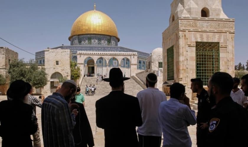 A visita de judeus ao Monte do Templo tem sido motivo de protestos por parte da Autoridade Palestina. (Foto: Israel Today)