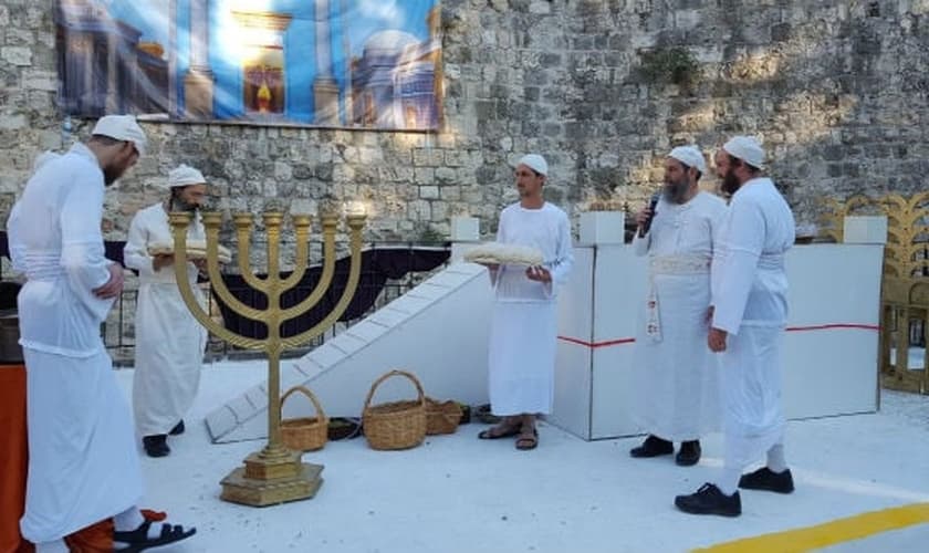 Setenta nações foram convidadas para estarem presentes na consagração do altar. (Foto: Sinédrio)