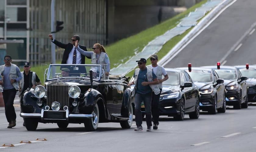 Equipe de segurança faz ensaio para posse do presidente eleito Jair Bolsonaro na Esplanada dos Ministérios. (Foto: Fabio Rodrigues Pozzebom/Agência Brasil)