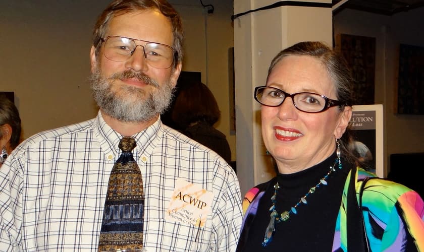 Linda e seu marido John Barkman (Foto: Arquivo pessoal/Flickr)