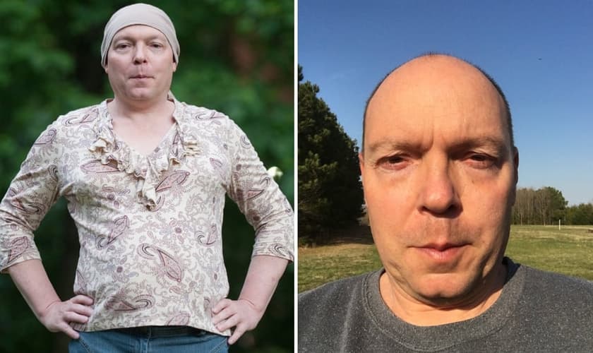 Jamie Shupe deixou o gênero não-binário e voltou ao sexo masculino de nascimento. (Foto: Natalie Behring/The Guardian/Jamie Shupe)