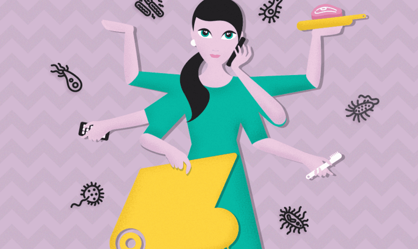 Saiba quais são os cantos e objetos mais imundos da casa. (Foto: Ileine Machado/MdeMulher)