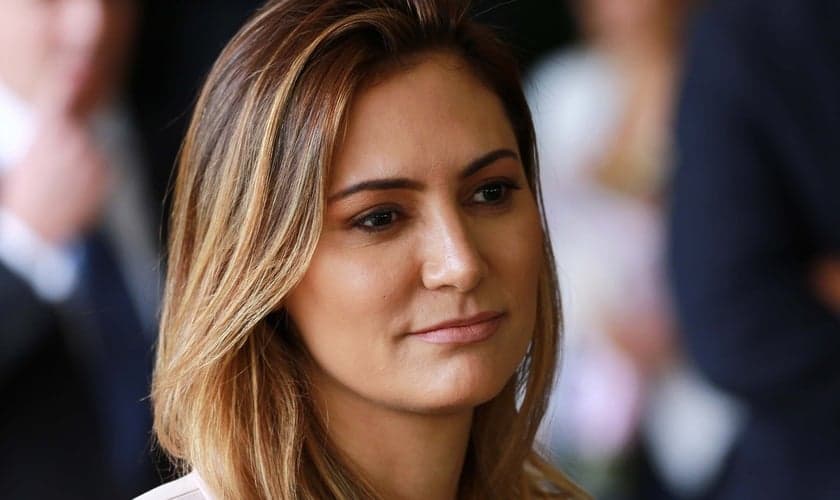 A primeira-dama esteve na pré-estreia do filme “Superação - O Milagre da Fé”. (Foto: Fátima Meira/Futura Press/Estadão Conteúdo)