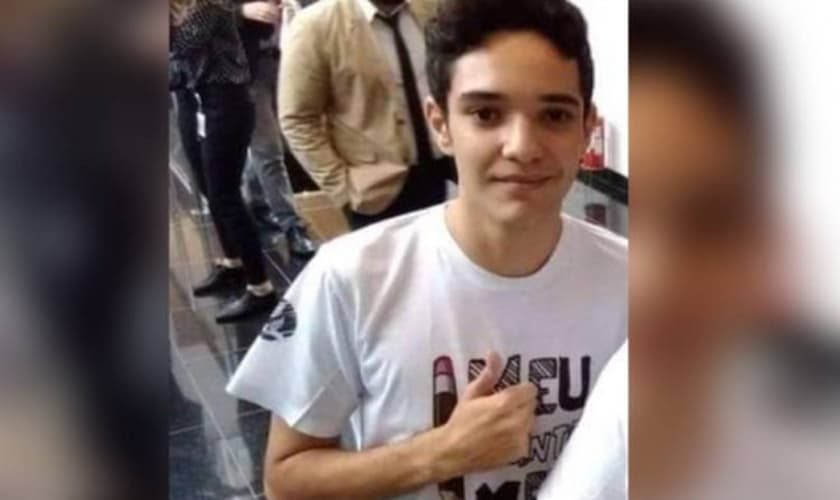 Samuel Melquíades, uma das vítimas de atiradores no massacre de Suzano, em 13 de março. (Foto: Reprodução/VG)