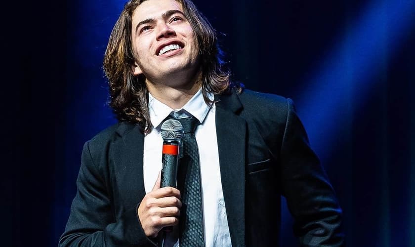 Whindersson Nunes em um de seus shows. (Foto: Reprodução/Instagram)