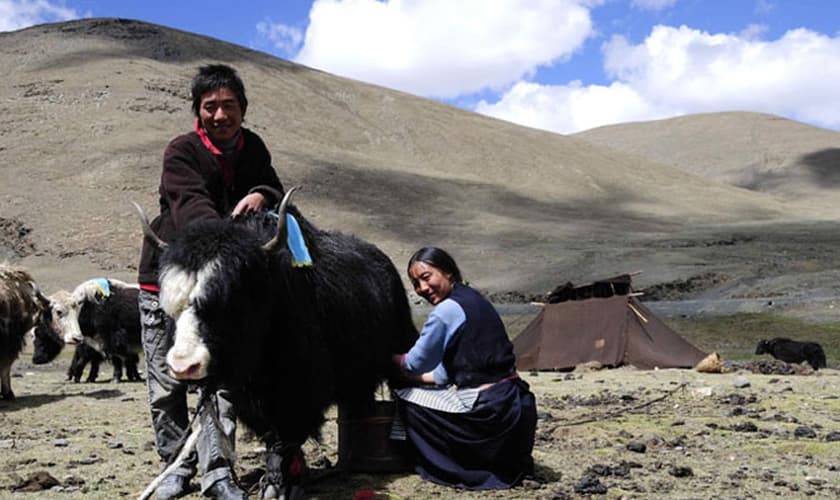 Imagem ilustrativa. Missionários contam que anjos os livraram de ataque no Tibete. (Foto: Reprodução)