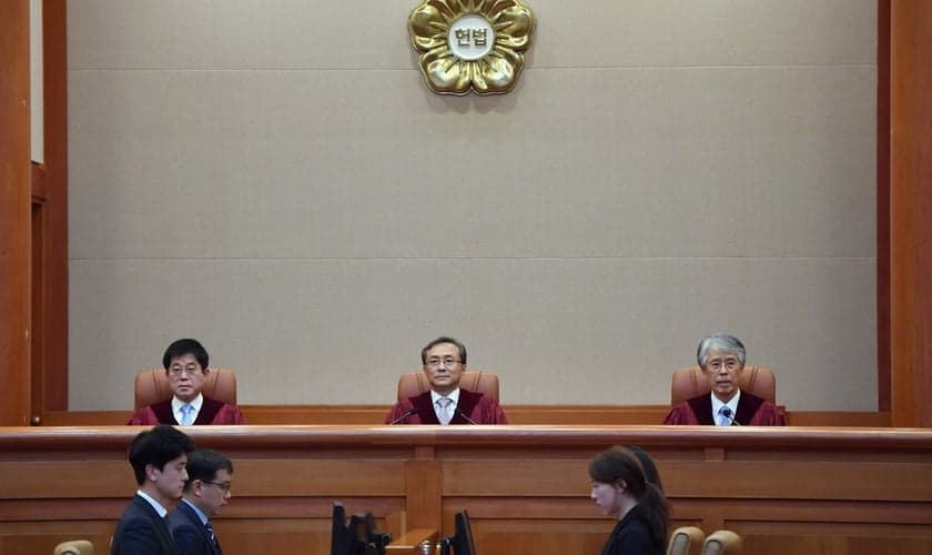 Tribunal Constitucional da Coreia do Sul diz que lei que proíbe aborto no país é inconstitucional. (Foto: Jung Yeon-je/Reuters)