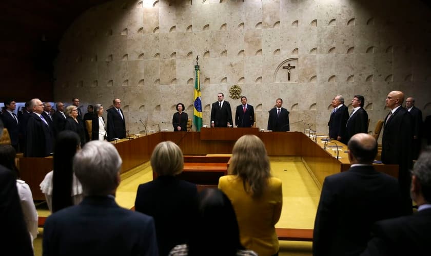 O Supremo Tribunal Federal (STF) realiza sessão solene de abertura do Ano Judiciário de 2019. (Foto: José Cruz/Agência Brasil)