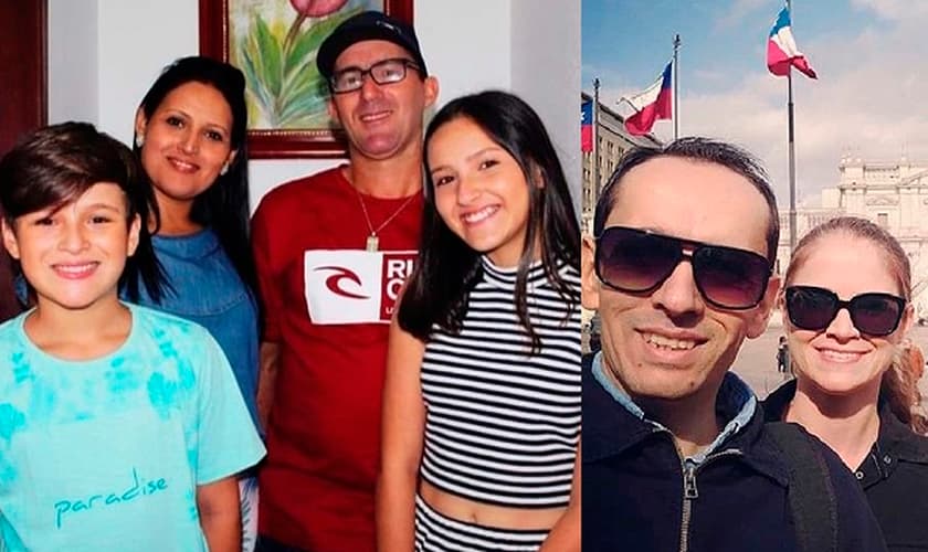 As vítimas são uma família de quatro pessoas, além do irmão e cunhada da mãe da primeira família. (Foto: Reprodução/Facebook)