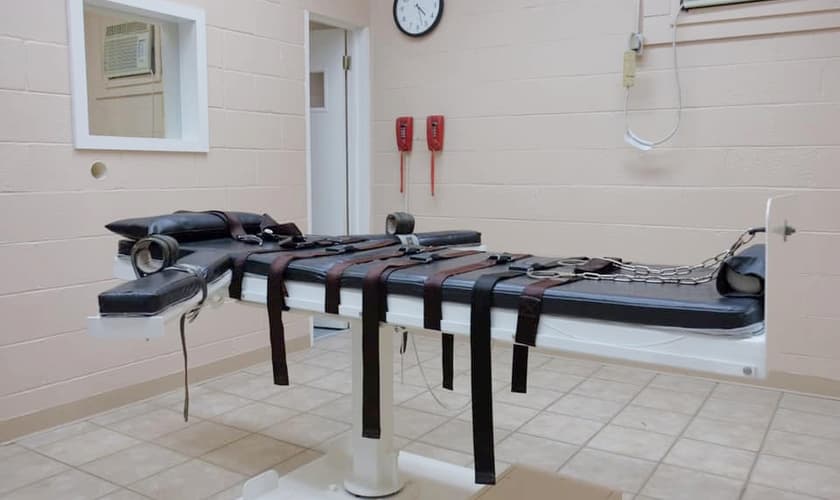 Maca onde condenados à morte são executados, na Penitenciária do Estado de Louisiana. (Foto: Ravi Zacharias)