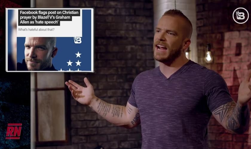 Graham Allen teve seu vídeo removido sob acusações de "discurso de ódio". (Imagem: Youtube - Reprodução)