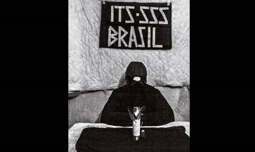 Imagem enviada a Veja por um dos membros da SSS: os terroristas já praticaram três atentados a bomba em Brasília (Foto: Reprodução/Veja)