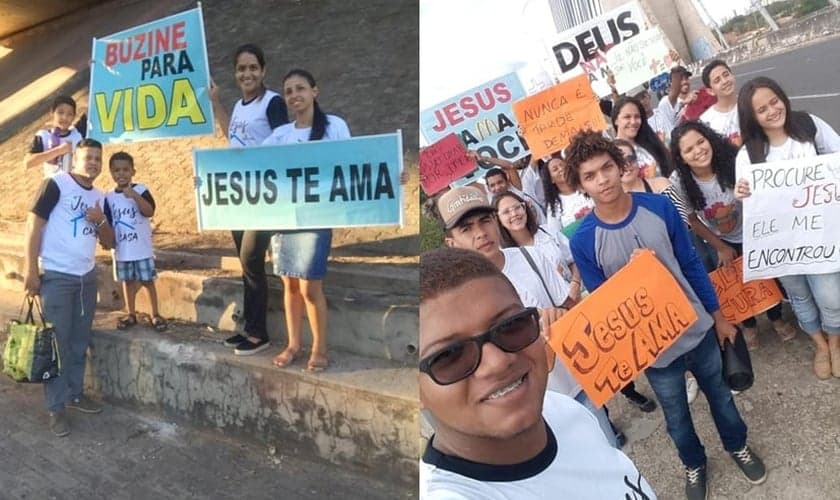 O Projeto 'Alcançar' busca evitar suicídios na Ponte Estaiada João Isidoro França, em Teresina. (Foto: Divulgação)