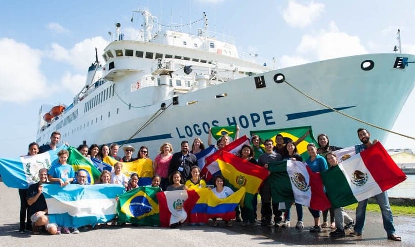 Maior livraria flutuante do mundo chega ao Brasil em agosto. (Foto: Operation Mobilisation)
