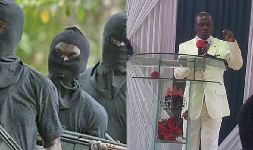 Pastor Jeremiah Omolara durante pregação. (Foto: Reprodução/Dockays World)