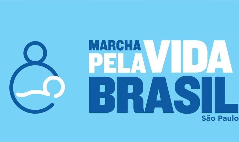 Baner de divulgação da Marcha pela Vida São Paulo. (Reprodução/Marcha pela Vida)