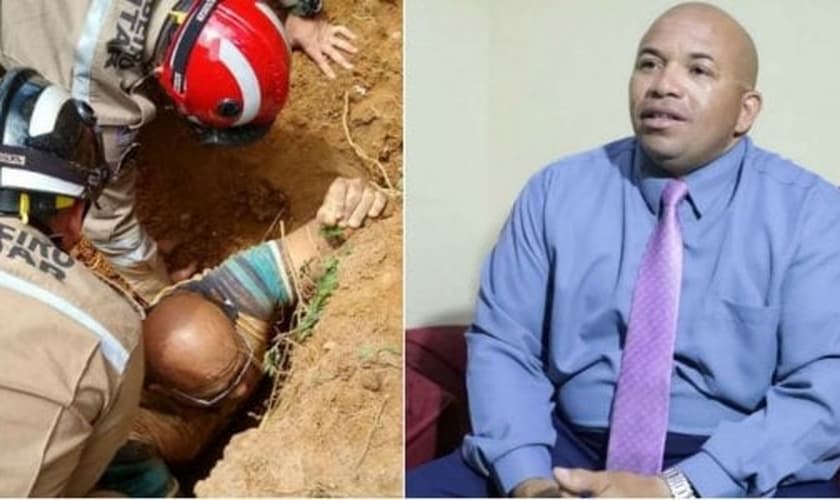 O pedreiro, que tem 46 anos, acredita que nasceu de novo. (Foto: Reprodução/TV Jornal)