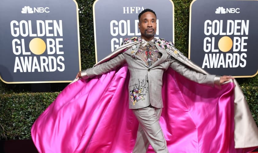 Billy Porter é conhecido pelo modo extravagante de se vestir. (Foto: Newsweek)