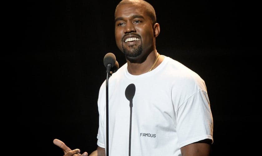 Kanye West se apresenta no MTV Video Music Awards de 2016, em Nova York. (Foto: Jeff Kravitz/FilmMagic) 