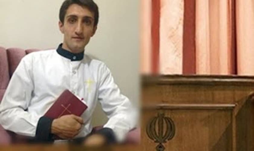Ebrahim Firouzi preso no Irã por se tornar cristão. (Foto: Reprodução/ BosNewsLife)