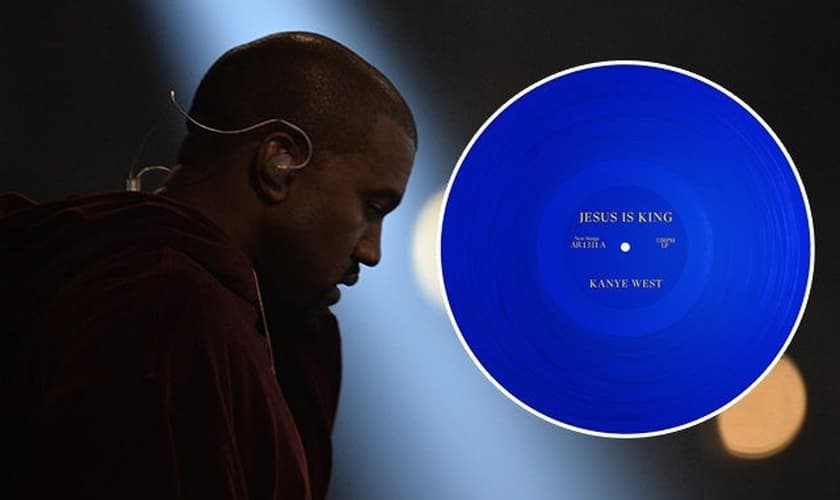 Kanye West alcançou a posição número 1 das paradas com o álbum "Jesus is King", já em seu lançamento. (Imagem: Breitbart)