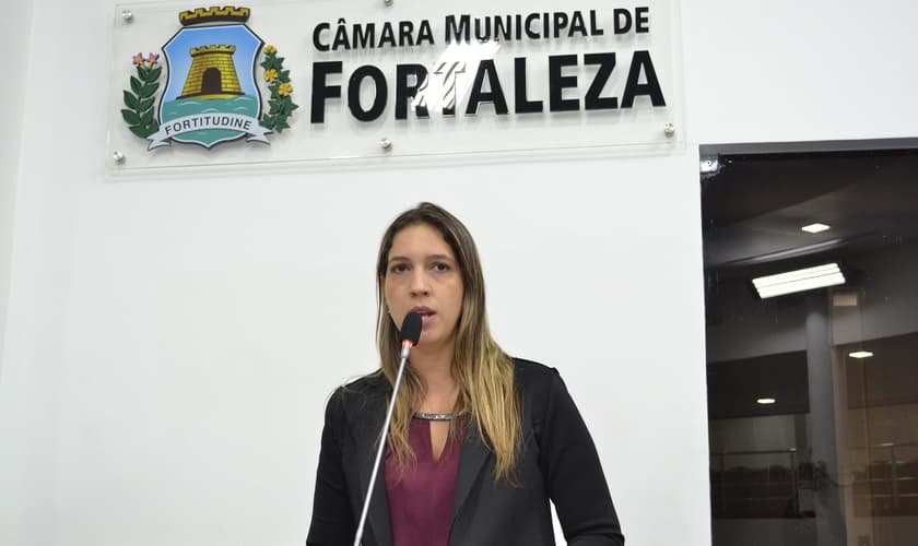 Larissa Gaspar é vereadora pelo PT em Fortaleza. (Foto: Câmara Municipal de Fortaleza)