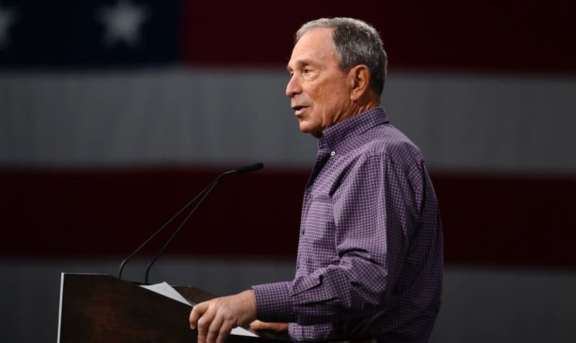 Michael Bloomberg é um bilionário que está se candidatando à presidência dos EUA. (Foto: Getty Images/Stephen Maturen/Stringer)