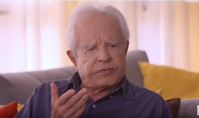 Cid Moreira concedeu uma entrevista exclusiva para o programa 'Nova Talk', do pastor e apresentador Maurício Fragale. (Imagem: Cid Moreira)