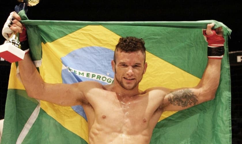Jean Silva foi um dos principais atletas do MMA na Inglaterra. (Foto: Marcelo Alonso)