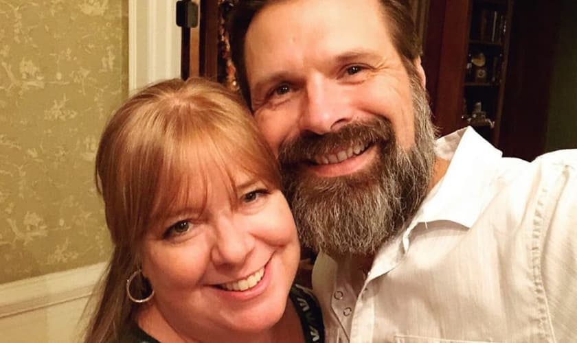 Mac Powell com a esposa Aimee. (Foto: Reprodução/Instagram)
