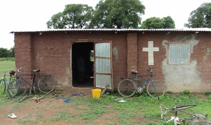 Igreja cristã no Mali, onde a violência extremista islâmica teve grande aumento no ano passado. (Foto: Reprodução/Barnabas Fund)